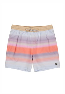 Shorts de plage décontractés pour hommes, style rétro, luxe léger, à rayures dégradées, tendance estivale, parfaits pour la natation et le surf – Vente chaude - Product Image 2