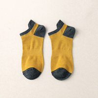 Chaussettes courtes pour hommes 100% coton de haute qualité respirantes hiver mi-mollet décontractées douces antidérapantes coupe basse logo personnalisé écologiques