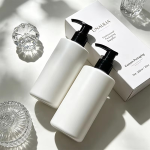 Body Wash Shower Gel Custom Packaging Wholesale Empty 300ml 10oz Hair Care Conditioner HDPE Plastic <b>Pump</b> <b>Bottle</b> for Shampoo - Product Image 6