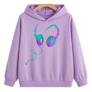 Sweat-shirt décontracté à manches longues pour femme, collection automne, haute qualité, avec logo personnalisé, coupe ample - Product Image 4