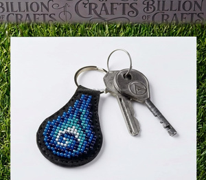 Oferta Caliente: Llavero de Cuentas de Moda al por Mayor, Colgante de Bolso con Cuentas de Vidrio Coloridas, Accesorio de Moda - Product Image 2