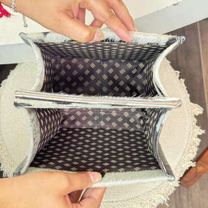 Meilleure vente de luxe en cuir de vachette pour l'extérieur Lot de 6 porte-bagages haute qualité personnalisé grande capacité vin et bière Caddy avec poignée - Product Image 6