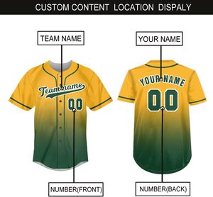 Maillot de baseball personnalisé de qualité supérieure pour hommes, court, 100 % polyester, séchage rapide, ajusté, best-seller, OEM - Product Image 5