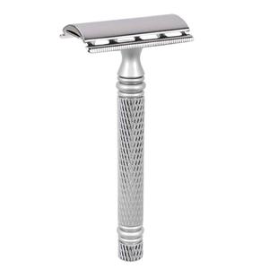 Maquinillas de Afeitar de Seguridad Profesionales de Acero Inoxidable para Hombre, Reutilizables, Manuales, con Acabado Espejo, para el Cuidado Diario - Product Image 1