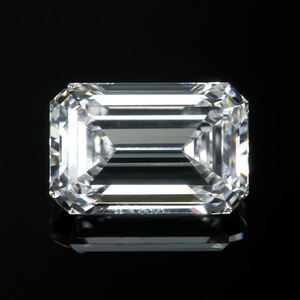 Diamant de laboratoire taille émeraude, couleur DEF, clarté VVS VS, diamant CVD en vrac, taille étagée, pierre rectangulaire, prix de gros, certifié IGI - Product Image 2
