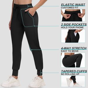 2025 Women's <b>Joggers</b> with Pockets Relaxed-Fit Sweatpants for Workout Running Yoga Lounge Fitness Wear - Product Image 1