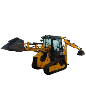 Chargeuse-pelleteuse compacte 1CXT sur chenilles, moteur jaune, équipement de construction - Product Image 1