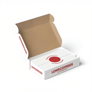 Apparel Shipping Fold Flat Box From Vietnam Slim Corrugated Design for T-Shirts Custom Print <b>Clothes</b> <b>Boxes</b> - Product Image 2