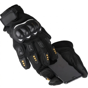 Gants de moto personnalisés en gros, gants de moto à doigts complets, gants de protection antidérapants - Product Image 5