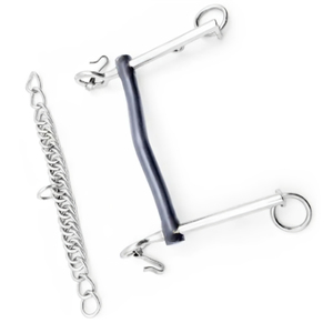 Bocados de Acero Inoxidable Personalizados y Cómodos con Anillo Suelto para Entrenamiento y Equitación - Product Image 4