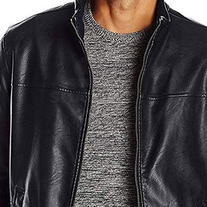 แจ็คเก็ตหนัง แจ็คเก็ตหนังทนทานสำหรับผู้ชาย แฟชั่นทันสมัยและลำลองสไตล์สตรีทสำหรับใส่ทุกวัน แจ็คเก็ตฤดูหนาว - Product Image 2