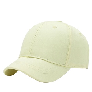 Gorra de béisbol ajustable versión coreana para hombre, Color sólido, ala corta, protección solar, Snapback, sombrero de papá, lazos para primavera y verano - Product Image 2
