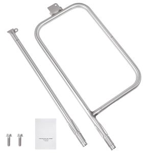 Tubo bruciatore per barbecue in acciaio inossidabile 304 da 23,75 pollici per Weber Q3200 Q300 (modelli precedenti al 2013) Q320 Q3000 (modelli successivi al 2014) - Product Image 1