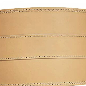 Cinturón de cuero OEM para levantamiento de pesas con EVA y cadena, soporte lumbar, cinturón de cuero genuino para flexiones, cinturón de entrenamiento. - Product Image 5