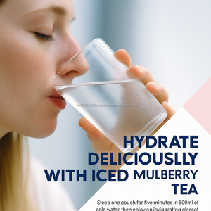 Productos de Belleza Herbales Coreanos OEM con Frijol Rojo y Calabaza para Adelgazar y Desintoxicar en Adultos, en Sobres - Product Image 4