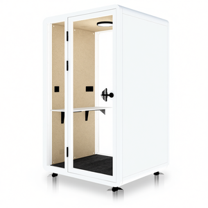 Solo Plus HIPOD Modern Office Furniture Modular Meeting Pods Telephone Booths Acoustic Pods for a Comfortable Work Environment - Product Image 2