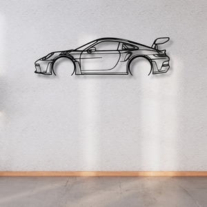 Sculpture de voiture en fer noir, design moderne personnalisé, pour intérieur et extérieur, art mural suspendu, salon, chambre, taille de cadre personnalisée, artisanat - Product Image 5