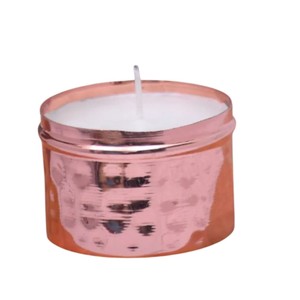 Portavelas Votivo de Metal Martillado con Acabado de Cobre Hecho a Mano al por Mayor, Ecológico, para Decoración Moderna del Hogar y Regalos - Product Image 6