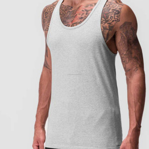 Camiseta sin Mangas de Algodón Premium para Hombre - Perfecta para Usar en Capas, el Gimnasio o Conjuntos Casuales de Verano - Product Image 5