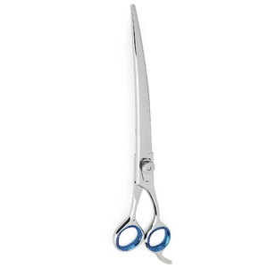 Tijeras Profesionales de Acero Inoxidable para Peluquería, Punta Afilada, Diseño para Diestros, Mango Largo de Plástico, Ryzer Studio - Product Image 1
