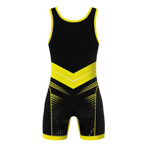 Premium Unisex Wrestling Singlet <b>Bodysuit</b> High Quality Sublimation Printed Customizable Ultra Lightweight Silky Smooth 100% - Product Image 5