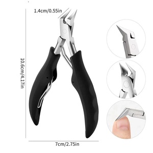 Sharp Toenail Ingrown Cuticle Nipper Nail Clipper Edge Cutter Scissor Nail Pliers Tool Dead Skin Remover Pedicure Manicure Tools - Product Image 1