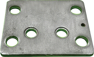 OEM ODM Plaque de base en acier inoxydable personnalisée pour l'infrastructure / le réseau électrique / la construction - Product Image 3