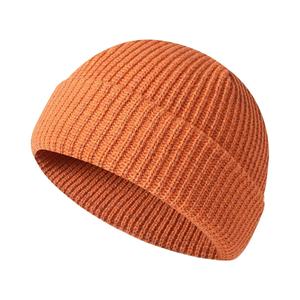 Venta al por mayor de acrílico de punto Beanie sombreros de invierno con 3D bordado de patrones sólidos Logo para deportes Running Beanies - Product Image 6