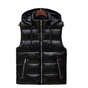 Chaqueta Acolchada para Hombre, Otoño Invierno 2026 |   Abrigo Casual Grueso de Invierno con Cuello Alto y Logotipo Frontal |   Talla Grande 5XL - Product Image 6