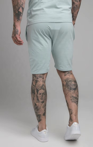 Conjunto de Camiseta y Pantalones Cortos de Algodón Tejido Transpirable de Color Sólido con Impresión Digital de Alta Calidad Personalizable para Hombre, Estilo Casual de Verano - Product Image 4