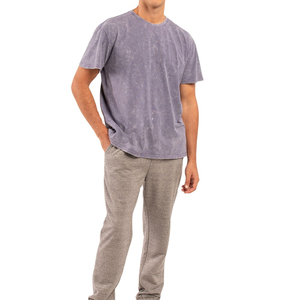 เสื้อยืดคุณภาพสูง OEM แบบสั่งทำพิเศษ ล้างสีด้วยกรด ผ้าฝ้าย 100% เป็นมิตรกับสิ่งแวดล้อม ระบายอากาศได้ดี น้ำหนัก 220 กรัม ทรงบ็อกซี่ โอเวอร์ไซส์ สไตล์วินเทจ พิมพ์ลายดิจิทัล - Product Image 1