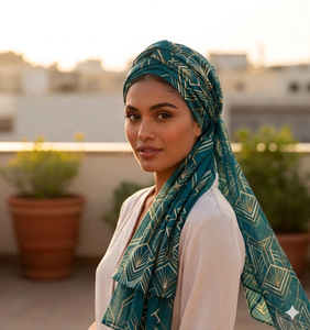 Premium Custom <b>Printed</b> Square Scarf Lightweight Soft Women Headscarf Fashion <b>Accessory</b> Low MOQ OEM ODM Fabric Manufacturer - Product Image 3