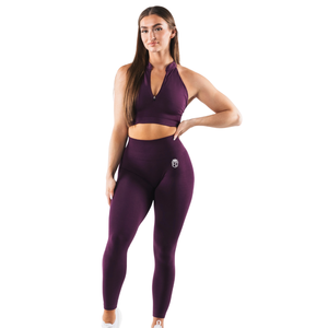 Leggings sans couture ultra taille haute pour femme, effet froncé, haute élasticité, pour yoga, entraînement, gym, fitness, contrôle du ventre, tenue de sport Pro Fit - Product Image 2