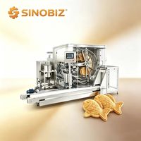 Nouvelle machine automatique électrique multi-tunnels pour la fabrication de cornets de glace Monaka et de gaufrettes pour œufs, pour la production industrielle de boulangerie
