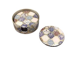 Posavasos de estilo único con tablero de MDF, impresión de adhesivo esmaltado, juego de 4 posavasos para té a un precio razonable. - Product Image 4