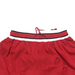 Customizable Red Retro Basketball <b>Shorts</b> Adults Solid Pattern OEM ODM Wholesale Pakistan Casual Style Embroidered <b>Technics</b> Men's - Product Image 6