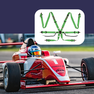 เข็มขัดนิรภัยสำหรับรถแข่ง Premium Motorsport TBRACING Sport Plus ได้รับการรับรองจาก FIA แบบ OEM ODM พร้อมดีไซน์หัวเข็มขัดรูปตัว T ตามหลักสรีรศาสตร์ - Product Image 3