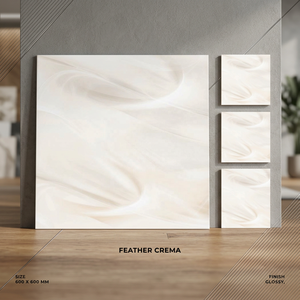 Azulejos de Porcelana con Aspecto de Mármol Moderno y Suave, 600x600mm, 8mm, Antideslizantes, Esmaltados, Adhesivos, para Baño, Villa, Diseño 60x60cm - Product Image 4