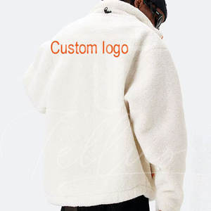 Premium Factory Made Sherpa <b>Fleece</b> <b>Sweatshirts</b> For Men And Women Breathable Customized Basics Rhinestone Hoodies Men For Sale - Product Image 4