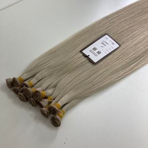 Extensions vietnamiennes brutes vierges droites de luxe attachées à la main 613Ash - Product Image 5