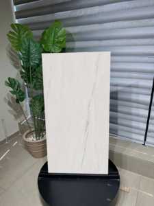 Baldosas de Porcelana Antideslizantes con Aspecto de Mármol Blanco Dolomita Bianco para Uso en Exteriores, Hoteles, Gimnasios y Piscinas - Product Image 2