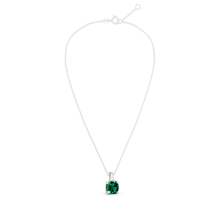 Collares de Plata 925 con Diamantes de Laboratorio para Mujer, Certificados por IGI, RJC, ODM, OEM, Joyería Fina Ética NK706688 - Product Image 4