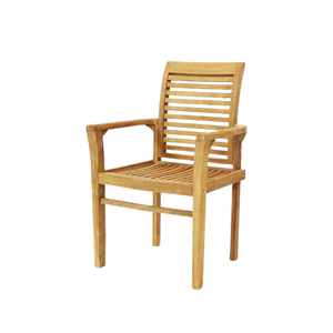 เก้าอี้ไม้สักสไตล์อินโดนีเซียเก้าอี้พักผ่อนกลางแจ้งทันสมัย - Product Image 3