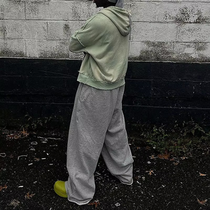 Nueva Sudadera con Capucha para Hombre, Personalizada, de Algodón, con Efecto Desgastado por el Sol, Corte Cuadrado, con Borde sin Rematar, Pedrería y Bordado 3D, Colección Otoño Razers - Product Image 5