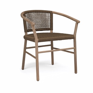 เก้าอี้ทานข้าวไม้สักทำมือ ทนทาน เฟอร์นิเจอร์ไม้เนื้อแข็ง สำหรับห้องรับประทานอาหาร คาเฟ่ โรงแรม ส่งออกอินโดนีเซีย - Product Image 1