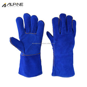 Gants en cuir anti-coupure et anti-impact pour soudeurs Gants de travail à manches longues pour la sécurité du soudage - Product Image 2