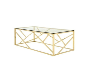 Mesa de Centro para Sala de Estar Estilo Rústico con Patas de Metal Resistentes, Mueble Moderno, Mesa de Café Redonda de Madera con Estructura Metálica - Product Image 5