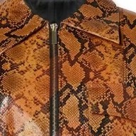 Chaqueta de Cuero con Textura de Pitón Personalizada para Hombre, Cuero Vacuno Genuino, Prenda de Moda, Servicio de Muestras de Fábrica OEM ODM Disponible - Product Image 3