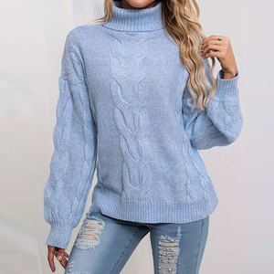 Sweat-shirt en molleton à col montant pour femme, pull personnalisé à manches longues, décontracté, pour la gym, l'entraînement, le sport, le streetwear, vêtements chauds d'hiver - Product Image 1