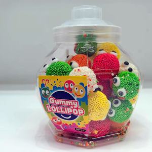 ผู้ผลิตขายส่งลูกอมฮาลาลรูปทรงเบย์เบอร์รี่บรรจุขวด 30 ชิ้น ลูกอมผลไม้รูปหน้ายิ้มหลากสี - Product Image 6